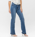 Judy Blue "Fly like An Eagle" Tummy Control Bootcut Jeans-Lola Monroe Boutique