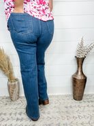 Judy Blue "Funtastic" Wide Leg Jeans-Lola Monroe Boutique