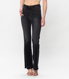 Judy Blue "Heart Like A Truck" Black Bootcut Jeans-Lola Monroe Boutique