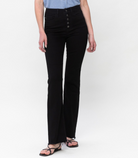 Judy Blue "Hey Jack" Buttonfly Black Bootcut Jeans-Lola Monroe Boutique