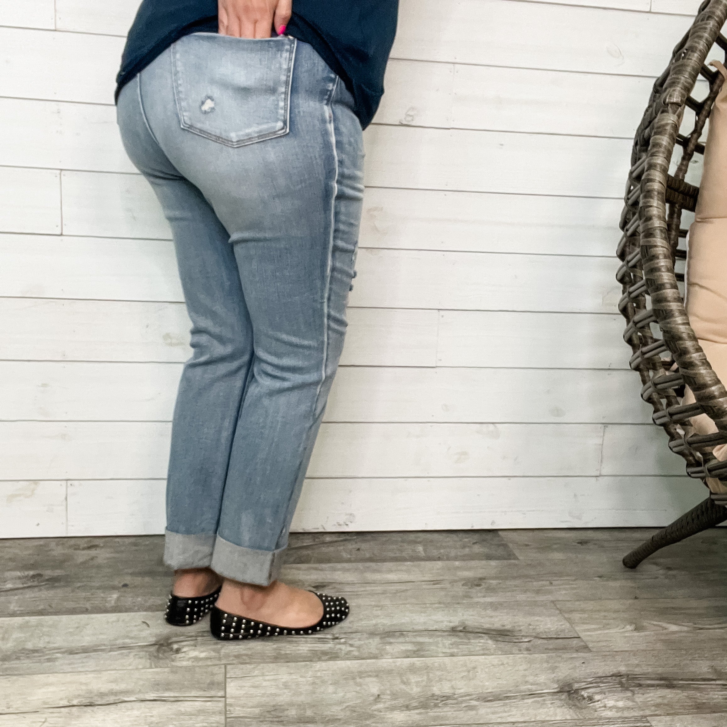 Judy Blue "Holy Grail 2.0" Boyfriend jeans!-Lola Monroe Boutique