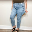 Judy Blue "I Saw the Sign" Slim Fit Jeans-Lola Monroe Boutique