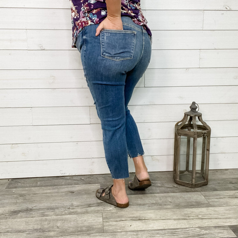 Judy Blue "It's Your Birthday" Relaxed fit jeans-Lola Monroe Boutique