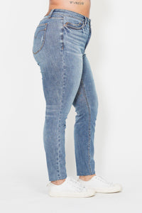 Judy Blue "Juicy Georgia" Tummy Control Skinny Jeans-Lola Monroe Boutique