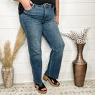 Judy Blue "Kinda Snarky" Tummy Control Straight Leg Jeans-Lola Monroe Boutique