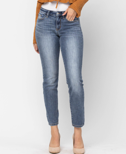 Judy Blue "Like A Glove" Slim Fit Jeans-Lola Monroe Boutique