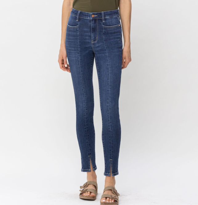 Judy Blue "Line Dance" Skinny Jeans-Lola Monroe Boutique