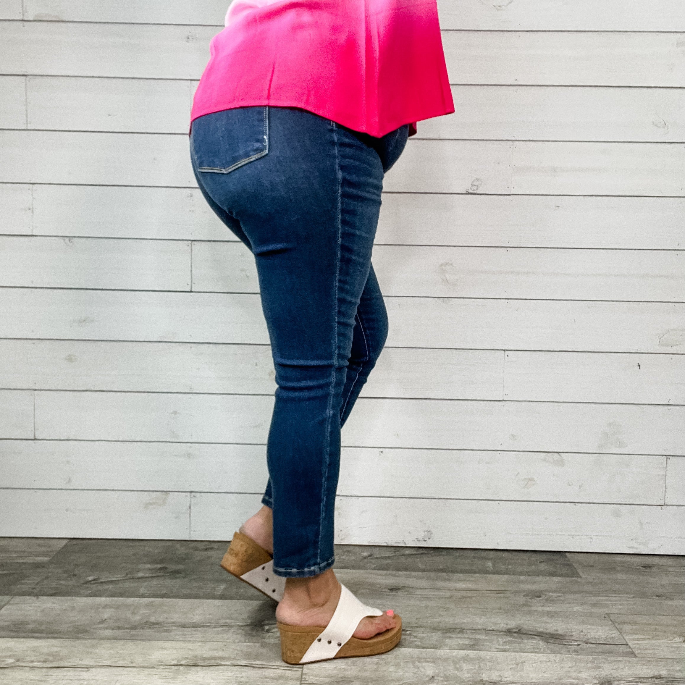 Judy Blue "Line Dance" Skinny Jeans-Lola Monroe Boutique