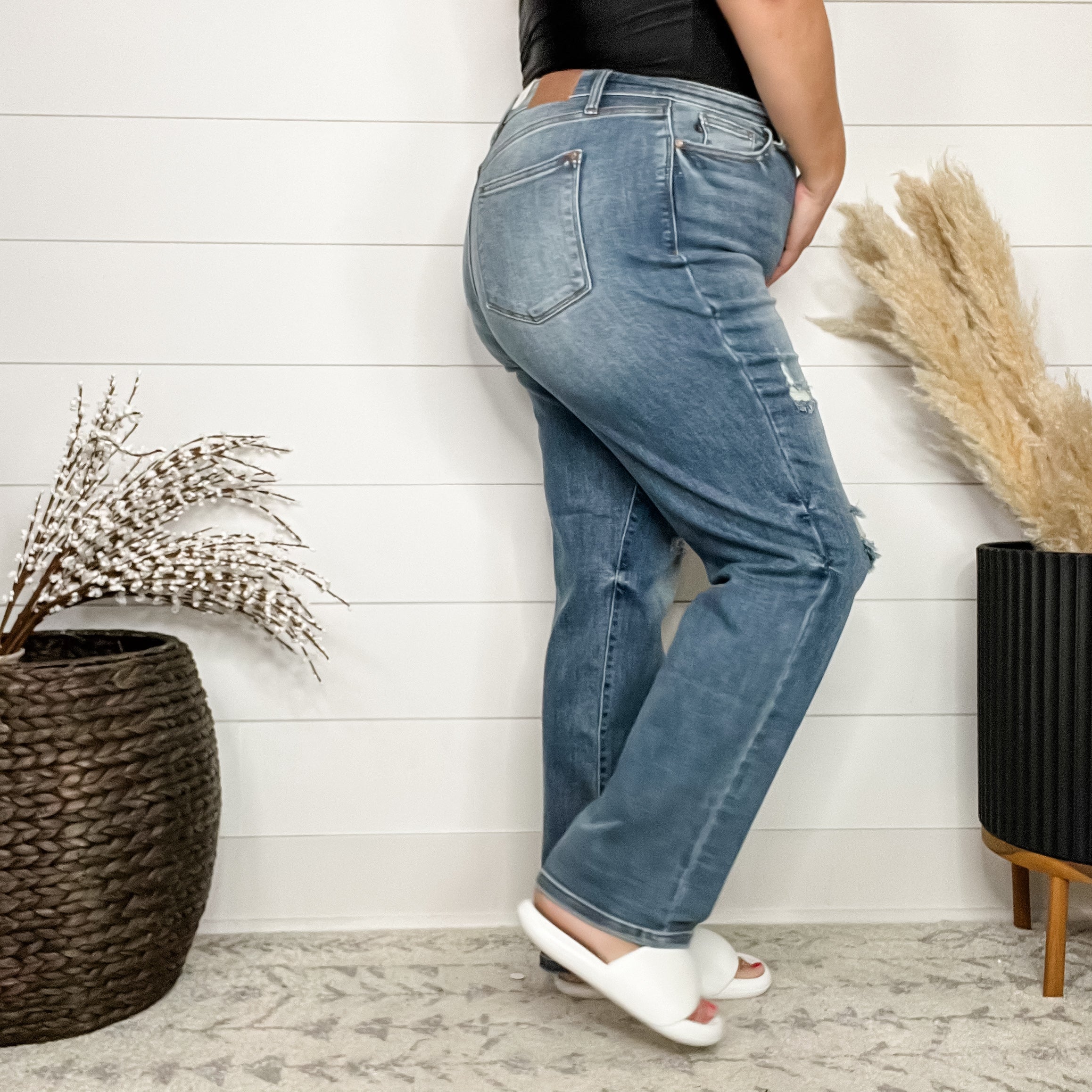 Judy Blue "Mac Daddy" Dad Jeans-Lola Monroe Boutique