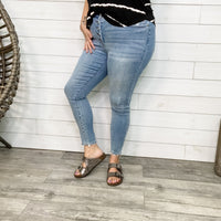 Judy Blue "Mama Said So" Buttonfly Skinny Jean-Lola Monroe Boutique