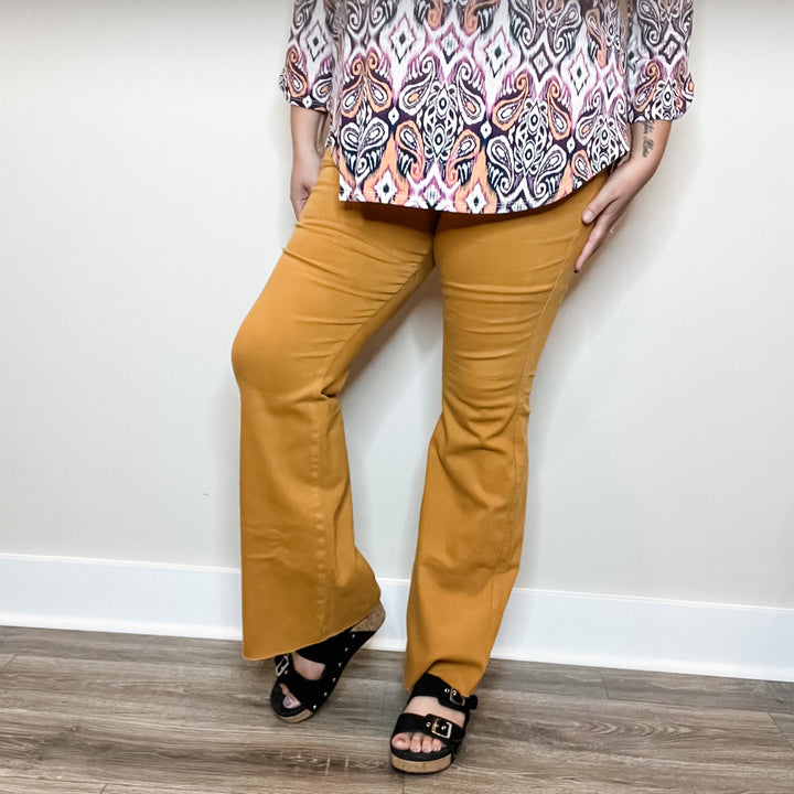 Judy Blue Marigold Tummy Control Flares