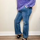 Judy Blue "Mercy Percy" Wide Leg Jeans-Lola Monroe Boutique