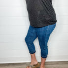 Judy Blue "Met Your Match" Pull On Jeggings Capris-Lola Monroe Boutique