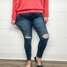 Judy Blue "Middle Man" Mid Rise Tummy Control Jeans-Lola Monroe Boutique