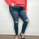 Judy Blue "Middle Man" Mid Rise Tummy Control Jeans-Lola Monroe Boutique