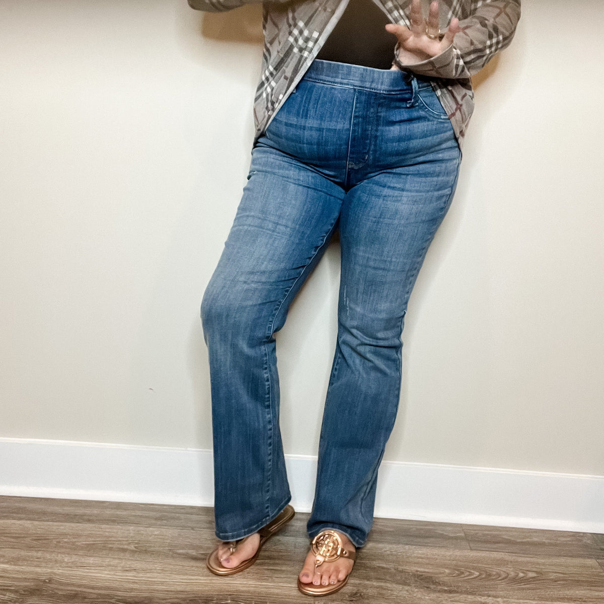 Judy Blue "My Maria" Pull On Bootcut Jeans-Lola Monroe Boutique