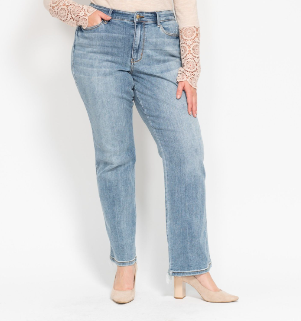 Judy Blue "New Here" Cell Phone pocket dad jeans