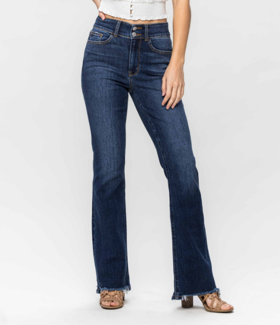 Judy Blue "Old Yeller" Bootcut Jeans-Lola Monroe Boutique