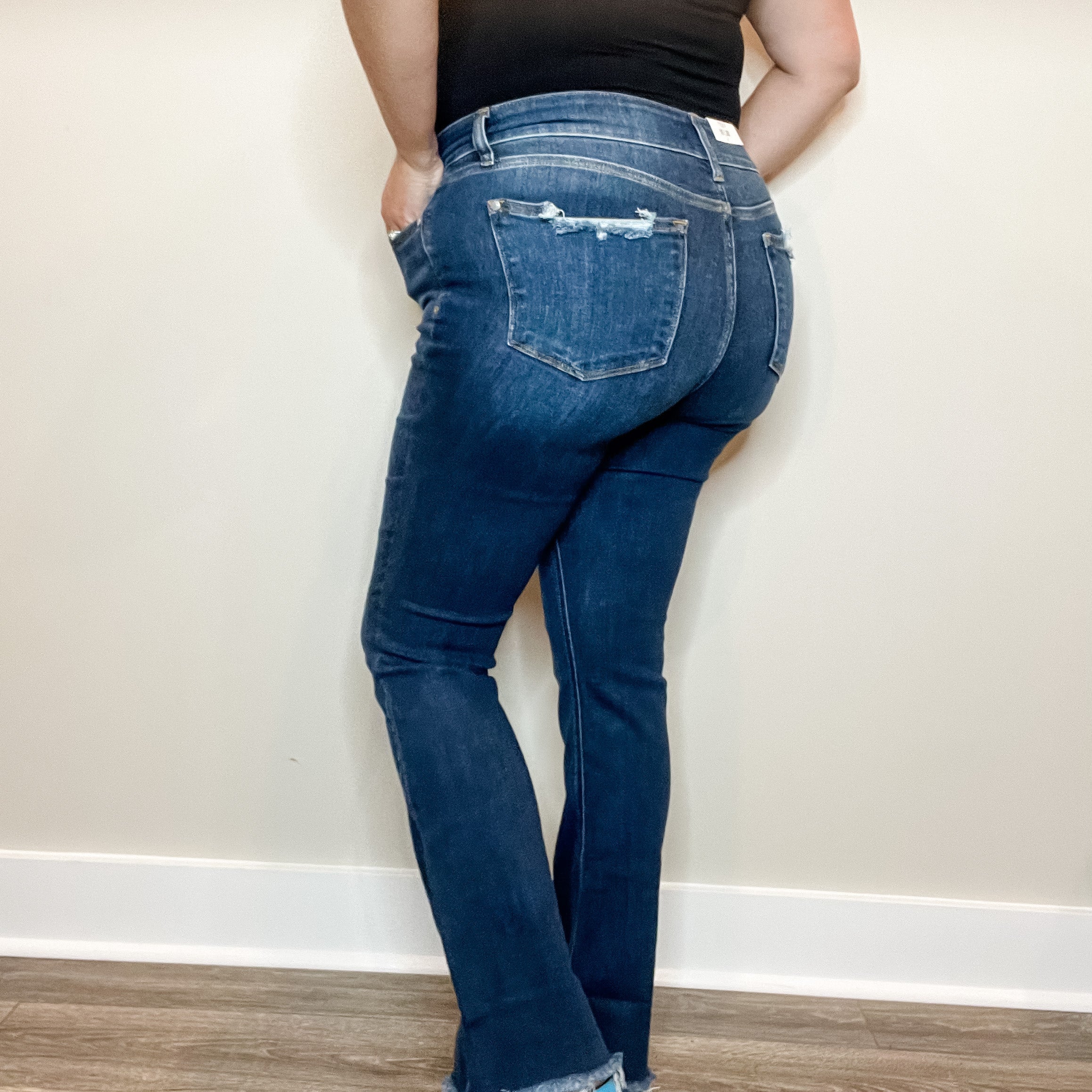 Judy Blue "Old Yeller" Bootcut Jeans-Lola Monroe Boutique