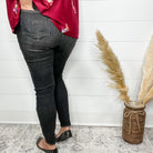 Judy Blue "Once In A Lifetime" Mineral Wash Black Tummy Control Jeans-Lola Monroe Boutique