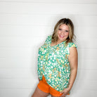 Judy Blue "Orange You Lucky" Orange Garment Dyed Shorts-Lola Monroe Boutique