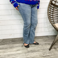 Judy Blue "Party in the Front" Tummy Control Bootcut Jeans-Lola Monroe Boutique