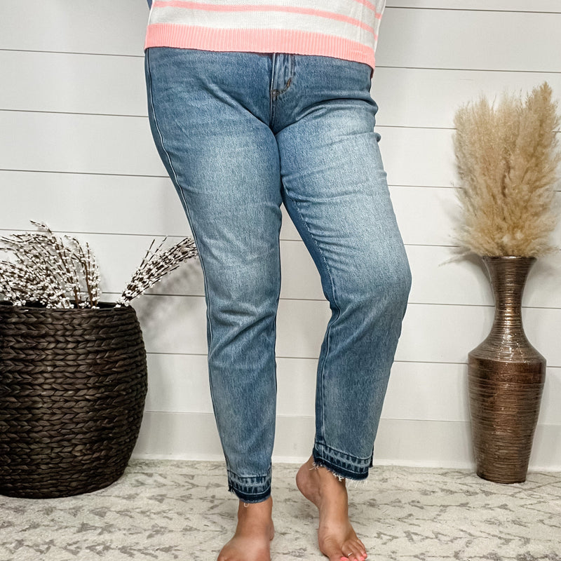 Judy Blue "Pretty Lady" Rigid Magic Jeans