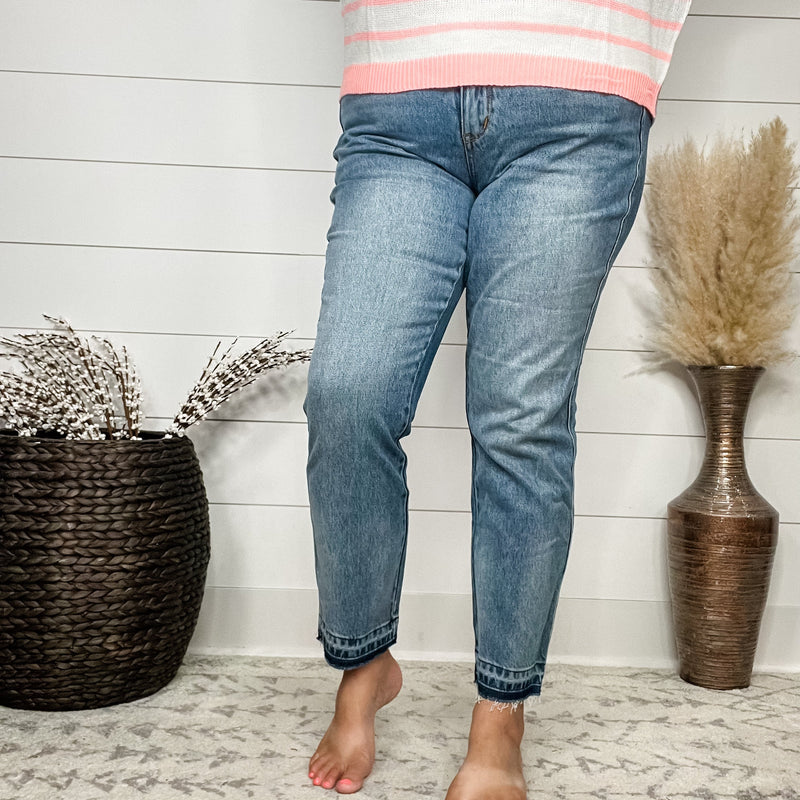 Judy Blue "Pretty Lady" Rigid Magic Jeans