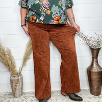 Judy Blue "PSL" Pumpkin Spice Wide Leg Jeans