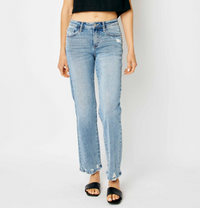 Judy Blue "Put A Spell On You" Straight Leg Jeans