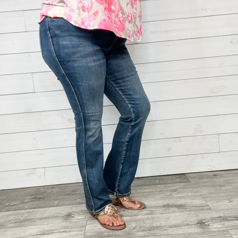 Judy Blue "Ranch Hand" Bootcut Jeans-Lola Monroe Boutique