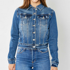 Judy Blue Refreshing Jean Jacket-Lola Monroe Boutique