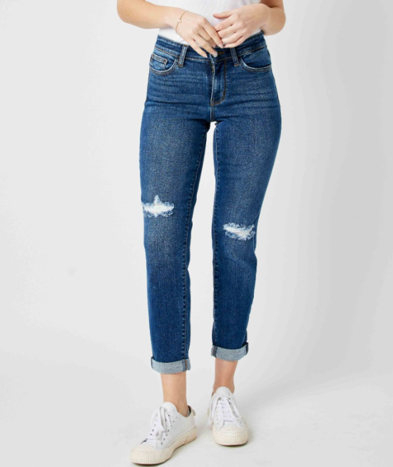 Judy Blue "Say Goodbye" Slim Fit Jeans