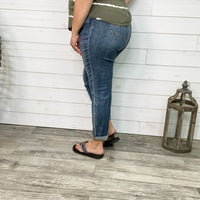 Judy Blue "Say It Ain't So" Boyfriend Jeans-Lola Monroe Boutique