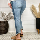 Judy Blue "Seems Good" Side Seam Slim Fit Jeans-Lola Monroe Boutique