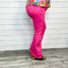 Judy Blue "She Gone Country" Hot Pink Flares-Lola Monroe Boutique