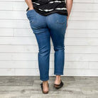 Judy Blue "She's A Wild One" Buttonfly Boyfriend Jean-Lola Monroe Boutique