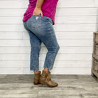 Judy Blue "Short On Time" Cropped Bootcut Jeans-Lola Monroe Boutique