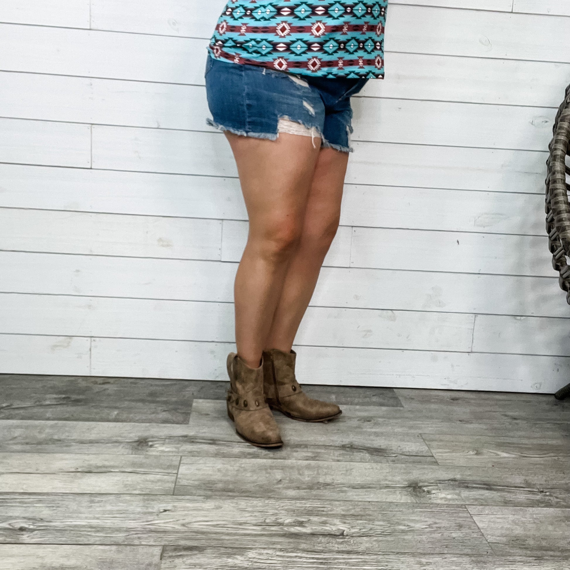 Judy Blue "Shorty Was Here" Mega Destroyed Shorts