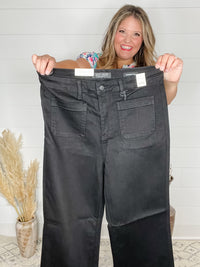 Judy Blue "Simple Perfection" Black Straight Leg Jeans