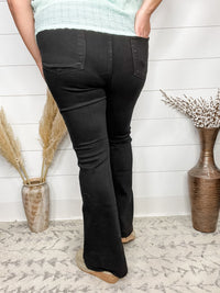 Judy Blue "Simple" Tummy Control Black Flares