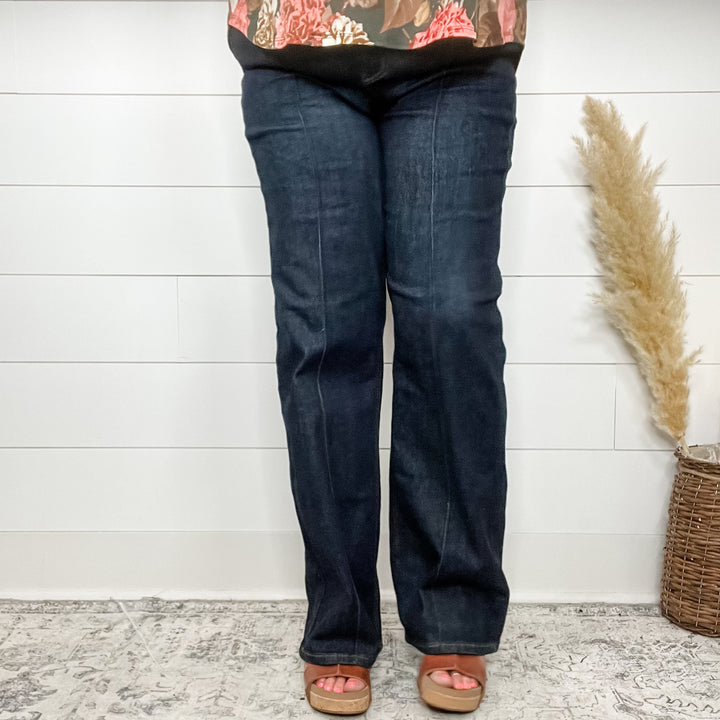 Judy Blue "Sky High" Wide Leg Jeans