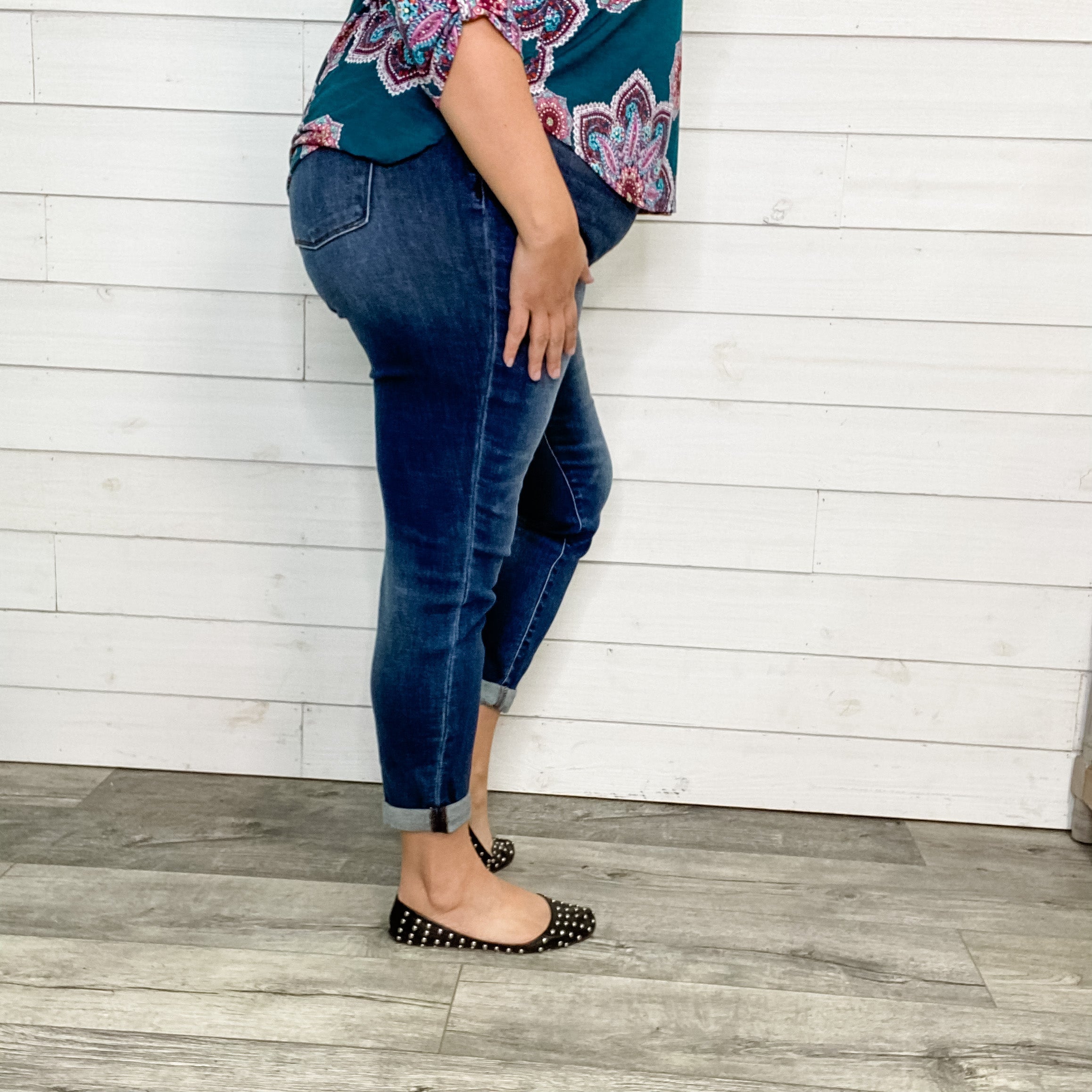 Judy Blue "Slim Jim" Slim Fit Jeans-Lola Monroe Boutique