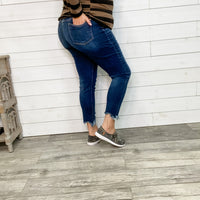 Judy Blue "Snakes on a Plane" Slim Fit Jeans-Lola Monroe Boutique