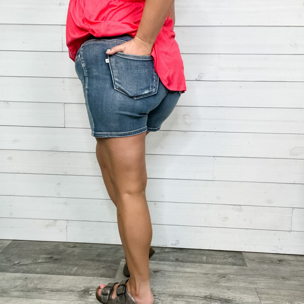 Judy Blue "Spicy Margarita" Shorts-Lola Monroe Boutique