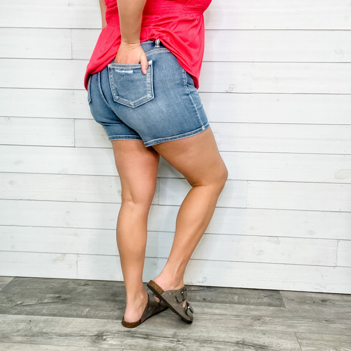 Judy Blue "Spicy Margarita" Shorts-Lola Monroe Boutique