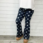 Judy Blue Star Trouser Flares-Lola Monroe Boutique