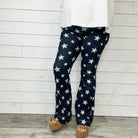 Judy Blue Star Trouser Flares-Lola Monroe Boutique