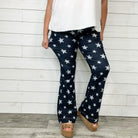 Judy Blue Star Trouser Flares-Lola Monroe Boutique