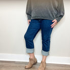 Judy Blue "Straighten Up" Straight Leg Tummy Control Jeans-Lola Monroe Boutique